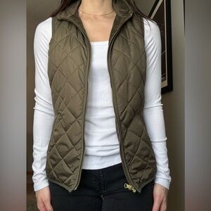 Olive Green Vest
